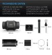 AC-Infinity udluftningssæt Pro 683 m³/t ø150 mm med Controller AI+