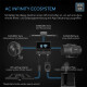 AC-Infinity udluftningssæt Pro 683 m³/t ø150 mm med Controller AI+
