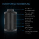 AC-Infinity udluftningssæt Pro 1370 m³/t ø200 mm med Controller AI+