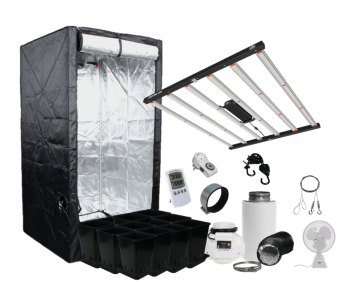 Secret Jardin 150x150x200 cm Growbox Set Lumen King LED 720W