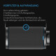 AC Infinity aktivt kulfilter 357 m³/t - 1308 m³/t