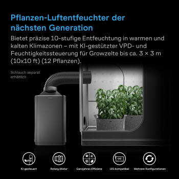 AC Infinity Hydrone 7 luftfugter med AI-baseret...