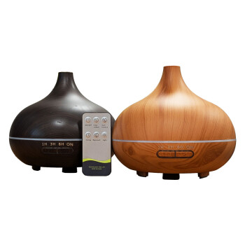 LumiFresh aromadiffusorer Maple & Ebony | 500 ml med fjernbetjening
