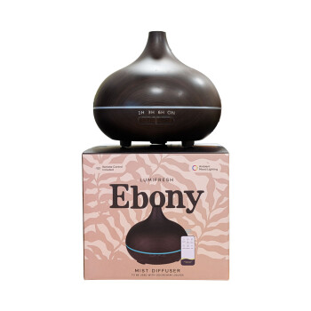 LumiFresh Ebony aromadiffusor 500 ml med fjernbetjening