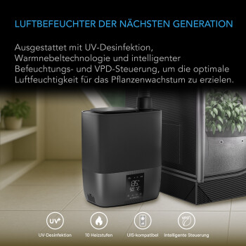 AC Infinity CLOUDFORGE T5 luftfugter 9 liter med...