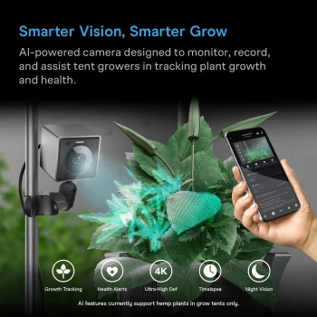 AC Infinity SPECTRON 3 – AI 4K-dyrkningskamera med...
