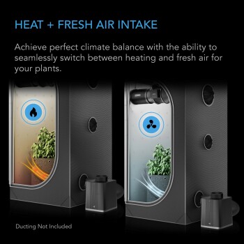 AC Infinity THERMOFORGE S7 1000 W – Smart varmeapparat til vækstkasser