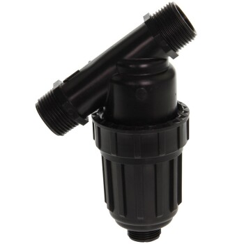 Irrigation filter for 3/4-inch PE-hose