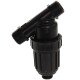 Irrigation filter for 3/4-inch PE-hose