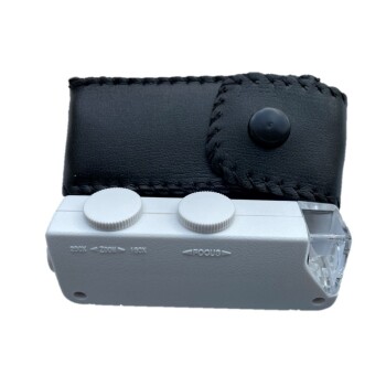 Pocket-Microscope with LED Light 160-200x