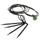 Irrigation Jet 4 x 1 m Drip Hose with Spike