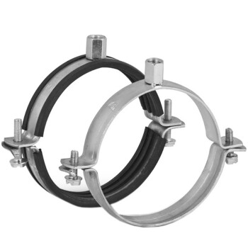 Two-part pipe clamp 150mm