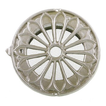 Ventilation Grid Aluminium Cast 125mm