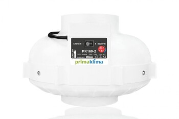 PrimaKlima Extractor Fan 2-Speed 420/ 800m³/h...