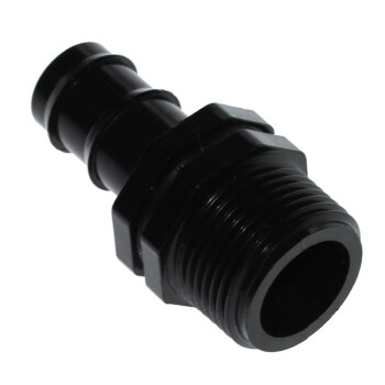Hose connection 3/4 inch external thread on 25mm