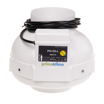 PrimaKlima Extractor Fan 1-Speed 360m³/h ø125mm