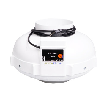 PrimaKlima Extractor Fan 1-Speed 760m³/h ø150mm