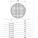 Round Filter Element 150mm