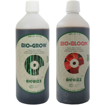 BIOBIZZ Grow + Bloom Kit for soil 2x 1L