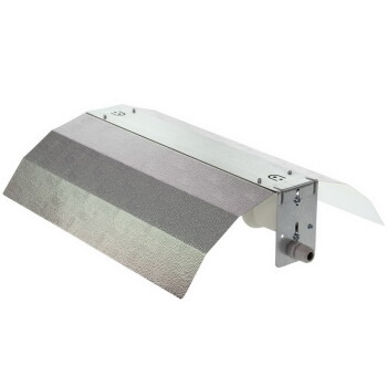Reflector hammered finish 47cm x 40 cm E40 socket