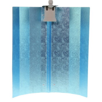 Reflector hammered finish 47cm x 40 cm E40 socket
