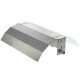 Reflector hammered finish 47cm x 40 cm E40 socket
