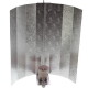 Reflector hammered finish 47cm x 40 cm E40 socket