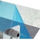 Reflector hammered finish 47cm x 40 cm E40 socket