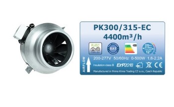 Duct Fan PrimaKlima EC-Blue Line 4400 m³/h - 4800 m³/h
