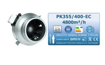 Duct Fan PrimaKlima EC-Blue Line 4400 m³/h - 4800 m³/h