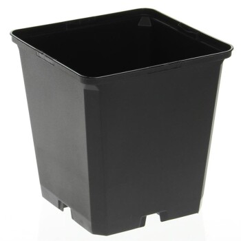 Square growing pot 9x9x9,5 cm - 0,50 L