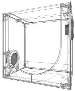 Secret Jardin Dark Propagator DP60 - 60x40x60 cm