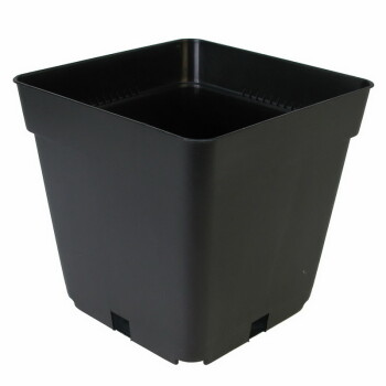 Square growing pots 0,27 - 2 litres