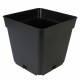 Square growing pots 0,27 - 2 litres