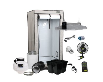 Homebox 60x60x160cm Grow Kit LED Sanlight EVO 3-60 1.5 200W