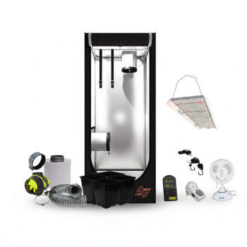 Secret Jardin 60x60x160 cm LED Grow Tent Kit hortiONE 420...