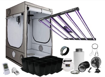 Homebox 150x150x220 cm  Grow Kit LED Lumatek ZEUS 600W...