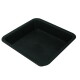 Square Saucer Black 14,1 x 14,1 cm - 33,5 x 33,5 cm