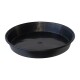 Round Saucer black ø 25 cm, height 4 cm