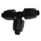 PE-easy T-Piece 20 mm bolted