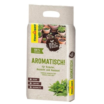 Floragard Aromatic Organic Soil 10 L for Seeding & Herbs