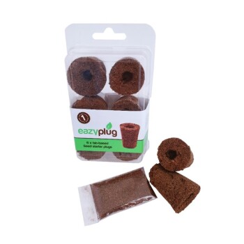 Eazy Plug 6 bio-based Seed starter plugs Ø3,5 x 5...