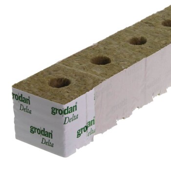 Grodan Rockwool Blocks Small Hole 7,5x7,5x6,5cm