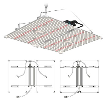 LUMii BLACK Blade LED Grow Light 400w Full Spectrum