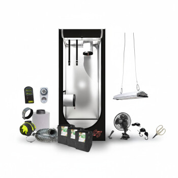 Secret Jardin 60x60x160 cm 3 Plants Growbox Kit SANlight...