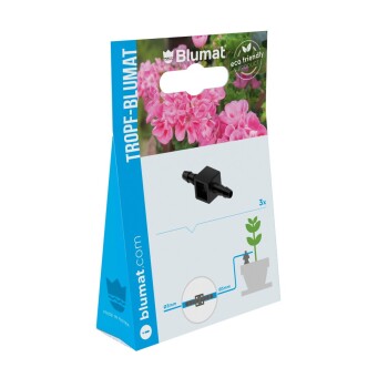 Blumat mini connector 3-3 mm, 3 pieces