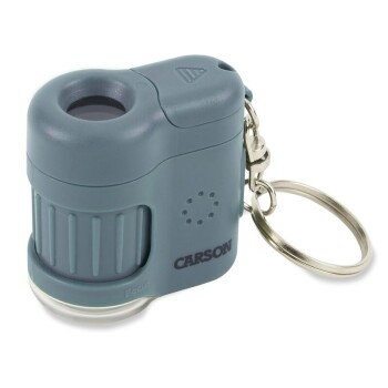 Carson MicroMini 20x LED Pocket Microscope MM-280B Blue