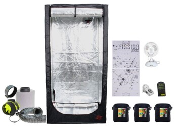 Secret Jardin 100x100x200 cm Growbox Kit LED Fission V2.0...